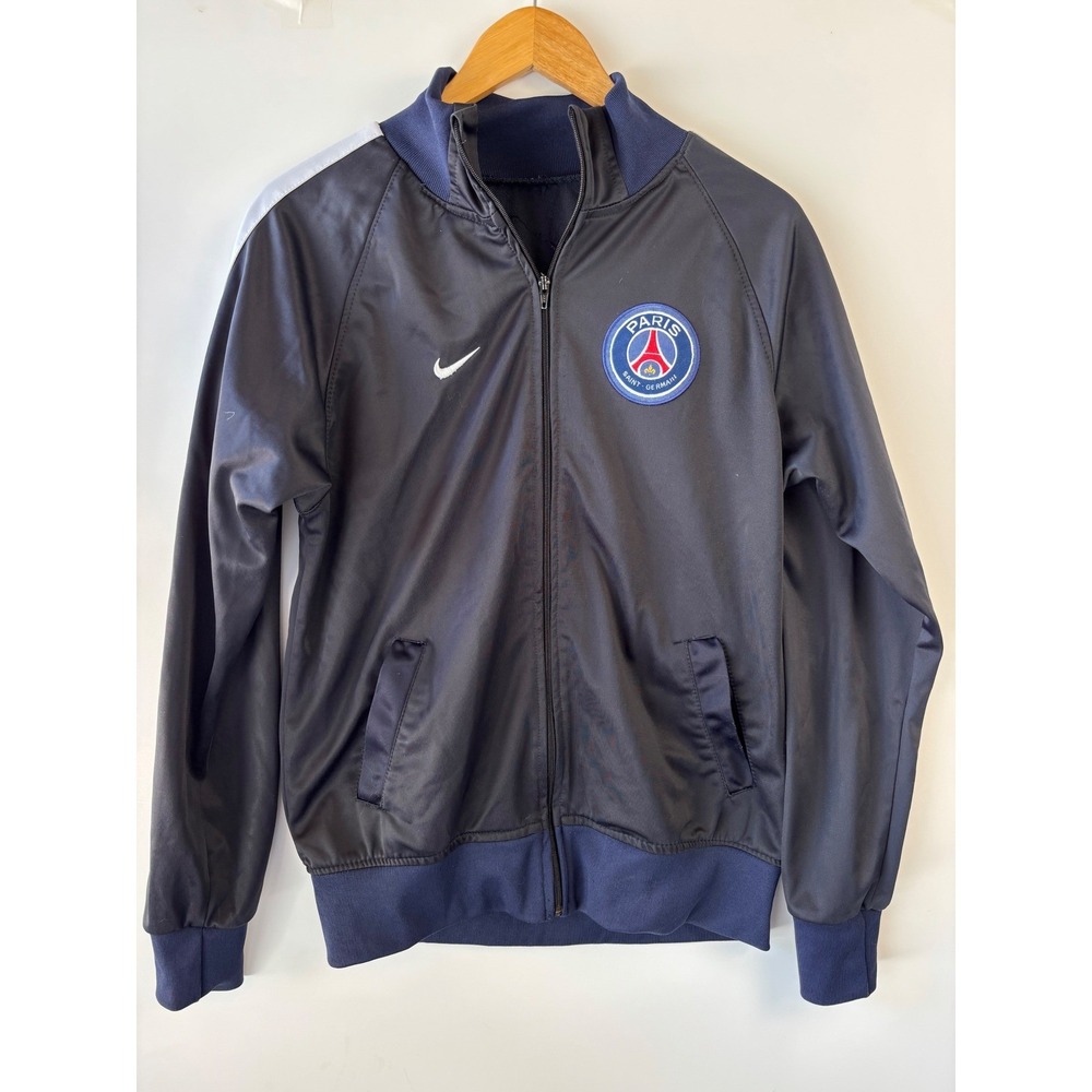 Nike Paris Saint-Germain Track Jacket‎ Full Zip Soccer White Stripe
